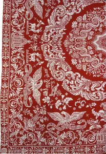 New York Collection: Coverlet, New York, 1850. Creator: Unknown