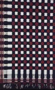 Coverlet, Pennsylvania, 1820. Creator: Rebexy Hamilton