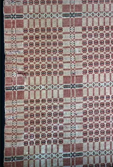 Coverlet, United States, 1820/30. Creator: Unknown