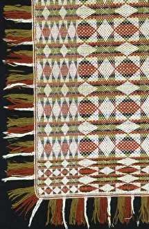 Star Motif Prints: Coverlet, United States, 1820s/30s. Creator: Unknown