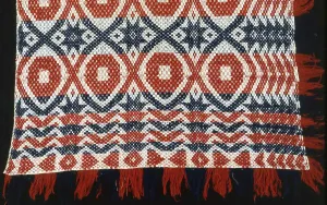 Star Motif Prints: Coverlet, United States, 1820s/30s. Creator: Unknown