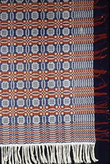 Bedclothes Prints: Coverlet, United States, 1825/30. Creator: Unknown