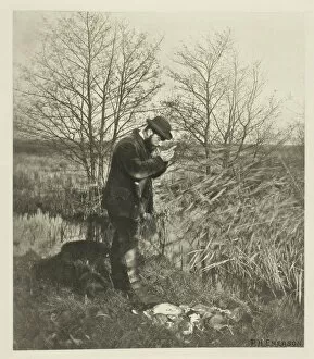 At the Covert Corner (Norfolk), c. 1883 / 87, printed 1888. Creator: Peter Henry Emerson