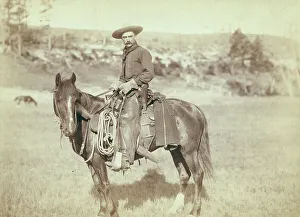 Grabill Prints: The Cow Boy, c1888. Creator: John C. H. Grabill