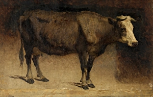 Suspicious Prints: Cow, c1870s. Creator: Andre Plumot