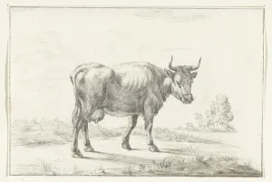 Jean Bernard Prints: Cow, to the right, 1775-1833. Creator: Jean Bernard