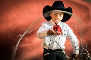Cowboy Hat Gallery: Cowboy Child. Creator: Dorte Verner