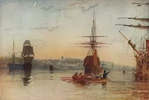 Tall Ship Gallery: Cowes, 1909. Artist: JMW Turner