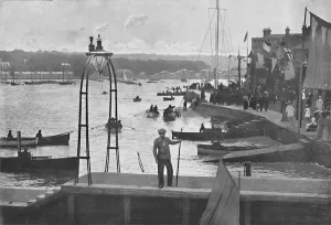 Pier Prints: Cowes, c1896. Artist: A Debenham