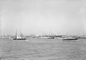 Cowes Roadstead, 1925. Creator: Kirk & Sons of Cowes