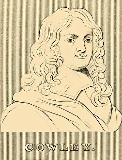 Westminster School Prints: Cowley, (1618-1667), 1830. Creator: Unknown