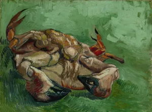 A crab, lying on his back, 1889. Artist: Gogh, Vincent, van (1853-1890)