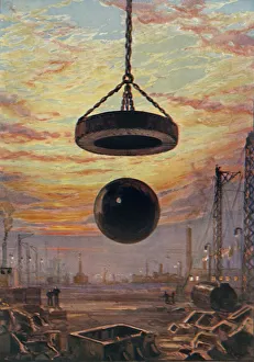 Golding Prints: A Cracker Ball, c1930. Creator: Unknown