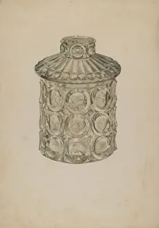 Henry Moran Gallery: Cracker Jar, c. 1940. Creator: Henry Moran