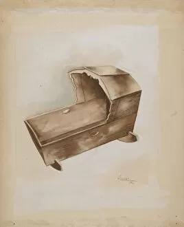 Item Gallery: Cradle, 1935 / 1942. Creator: Joseph Sudek