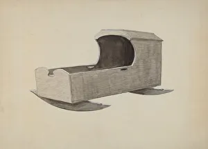 Cradle Gallery: Cradle, c. 1936. Creator: Edward L Loper