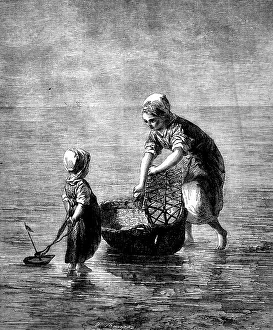 Cleaning Prints: The Cradle, by J. Israëls, in the International Exhibition
