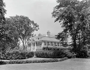 Longfellow Henry Wadsworth Prints: Craigie, Longfellow House, Cambridge, Mass. between 1900 and 1920. Creator: Unknown