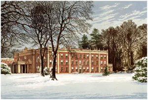 Sir Isaac Prints: Cranbury Park, Hampshire, home of the Chamberlayne family, c1880