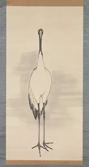 Cranes, 1780s. Creator: Nagasawa Rosetsu