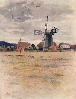 Cranleigh Windmill, 1911, (1914). Artist: James S Ogilvy