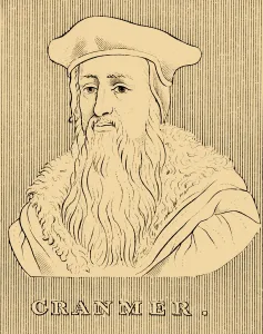 Bloody Mary Gallery: Cranmer, (1489-1556), 1830. Creator: Unknown
