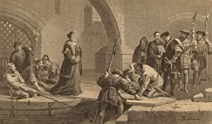 Sharpe Gallery: Cranmer at the Traitors Gate, 1886. Artist: CW Sharpe