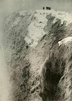 Crater Prints: The Crater of Erebus, 900 Feet Deep and Half A Mile Wide, 1908, (1909)