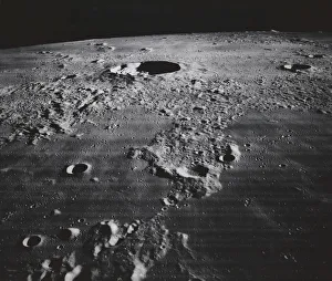 Crater Prints: Crater Kepler and Vicinity, 1967. Creator: NASA