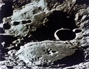 Nasa Collection: Craters on the Moon. Creator: NASA
