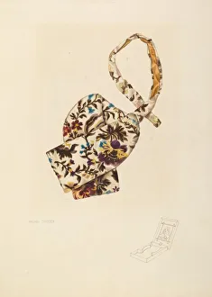 Necktie Prints: Cravat and Box, 1935 / 1942. Creator: William Spiecker