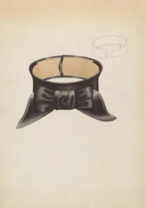Marie Mitchell Prints: Cravat, c. 1937. Creator: Marie Mitchell