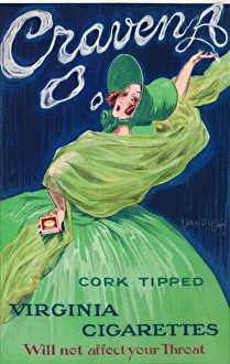 Brand Prints: Craven A - English Poster, c1926. Artist: Jean D ylen
