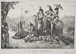 The Crayfish of Longchamps, 1822. Creator: Eugene Delacroix (French, 1798-1863)