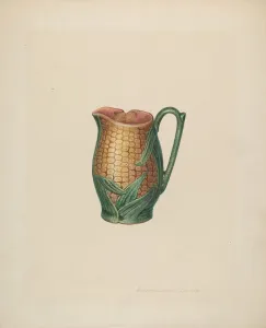 Cream Pitcher, c. 1940. Creator: Edward L Loper