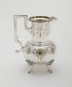 Creamer Gallery: Cream Pot, part of Tea and Coffee Service, 1878. Creator: Rogers Smith and Company