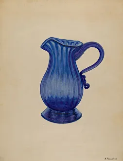 Amantea Nicholas Gallery: Creamer, c. 1936. Creator: Nicholas Amantea
