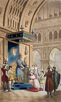 Knighting Prints: The creating of a Knight Templar, c1820-1830