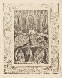Book Of Job Gallery: The Creation, 1825. Creator: William Blake