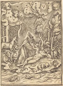 Adam Gallery: The Creation. Creator: Hans Holbein the Younger