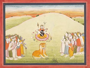 The Creation of Durga: Page from a Dispersed Markandeya Purana..., ca. 1810-20 The Creation of Durga: Page from a Dispersed Markandeya Purana..., ca. 1810-20