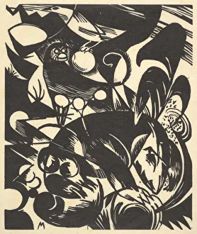 Creation I from the portfolio New Eu... 1914 (posthumously printed in 1921