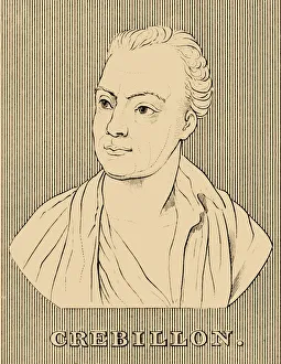 Open Collar Prints: Crebillon, (1674-1762), 1830. Creator: Unknown