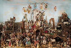 Ch And Xe9 Collection: Creche, mid-18th century. Creator: Unknown