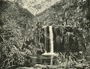 Federation Prints: Back Creek Falls, Buchan River, Victoria, 1901. Creator: Unknown