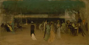 Chelsea Kensington And Chelsea London England Collection: Cremorne Gardens, No. 2, ca. 1870-80. Creator: James Abbott McNeill Whistler