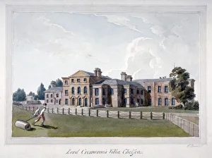 Roller Prints: Cremorne House, Chelsea, London. Artist: E Dowell