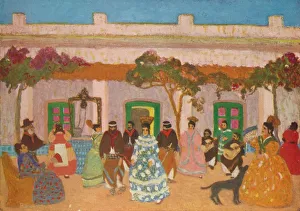 Cheerful Gallery: Creole Dance, 1926. Artist: Pedro Figari