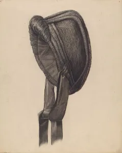 Francis Law Durand Prints: Crepe Bonnet, c. 1938. Creator: Francis Law Durand