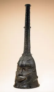 Crocodile Prints: Crest mask, 18th century. Creator: Unknown